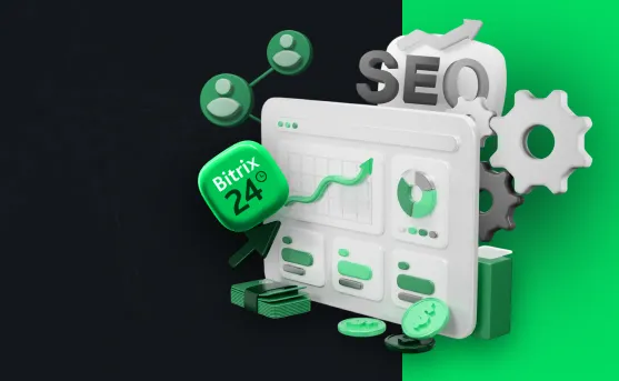 Превью изображение кейса SEO продвижение сайта на Bitrix: главные особенности